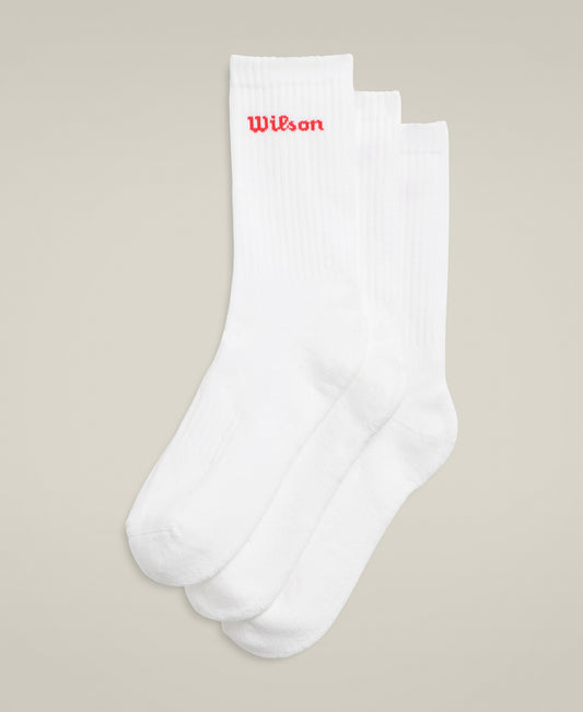 Wilson Crew Socks 3 Pack