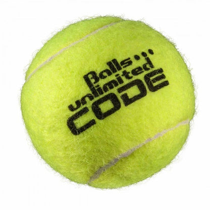 Balls Unlimited 4 Tennis Balls Code Black Tournament