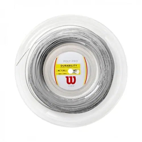 Wilson Poly Pro Gold Tennis String Reel 16G (1.30Mm)
