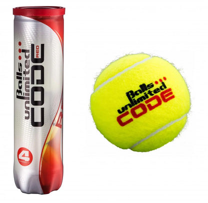Balls Unlimited 4 Tennis Balls Code Red Tournament