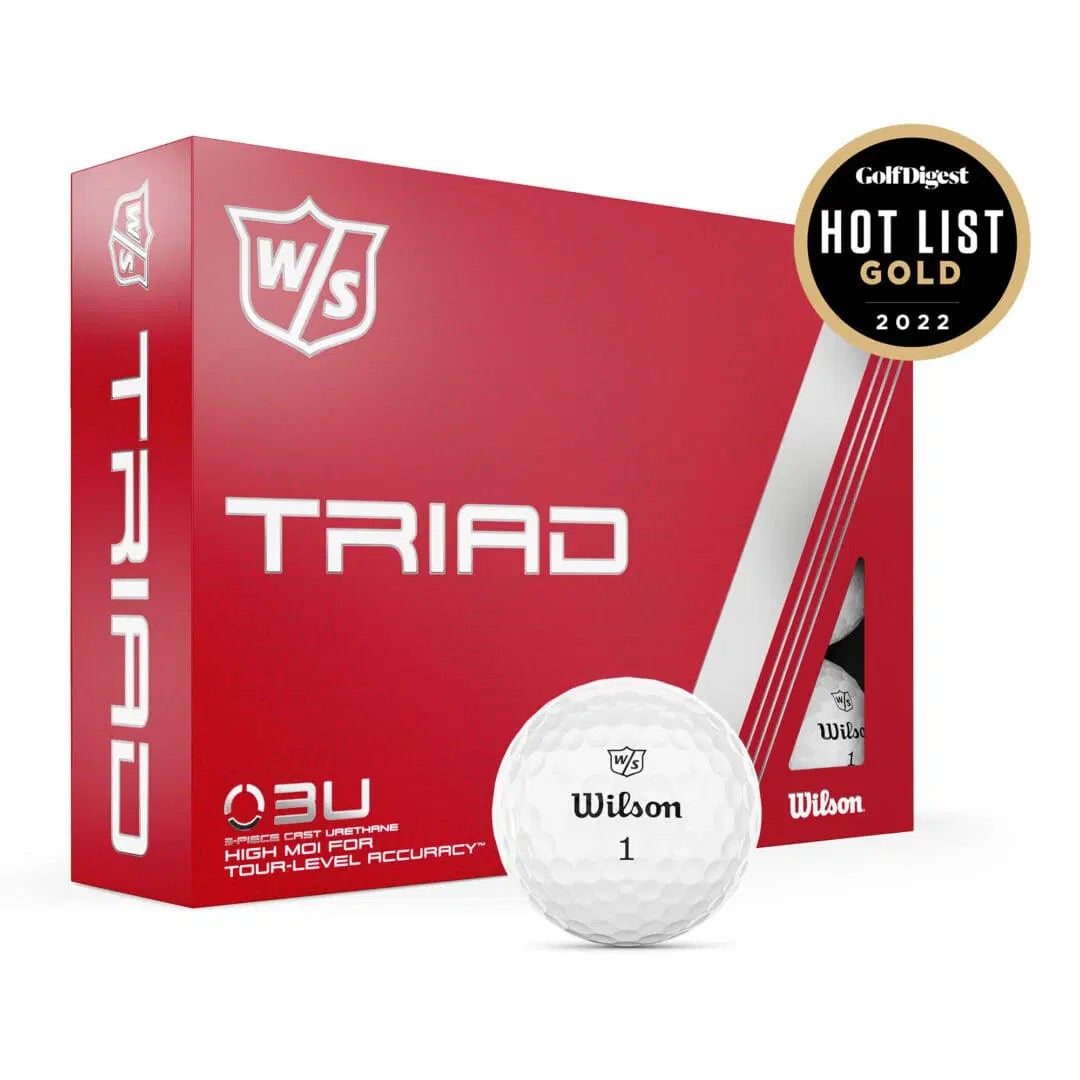 Wilson Golf Balls Staff Triad