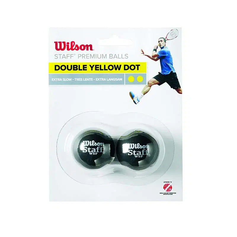 Wilson Squash Balls 2PK Blister