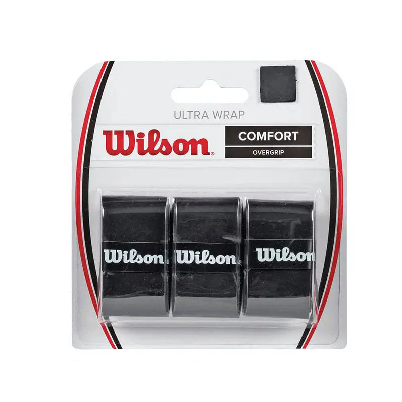 Wilson Undergrip Ultra Wrap Black 3 Pack