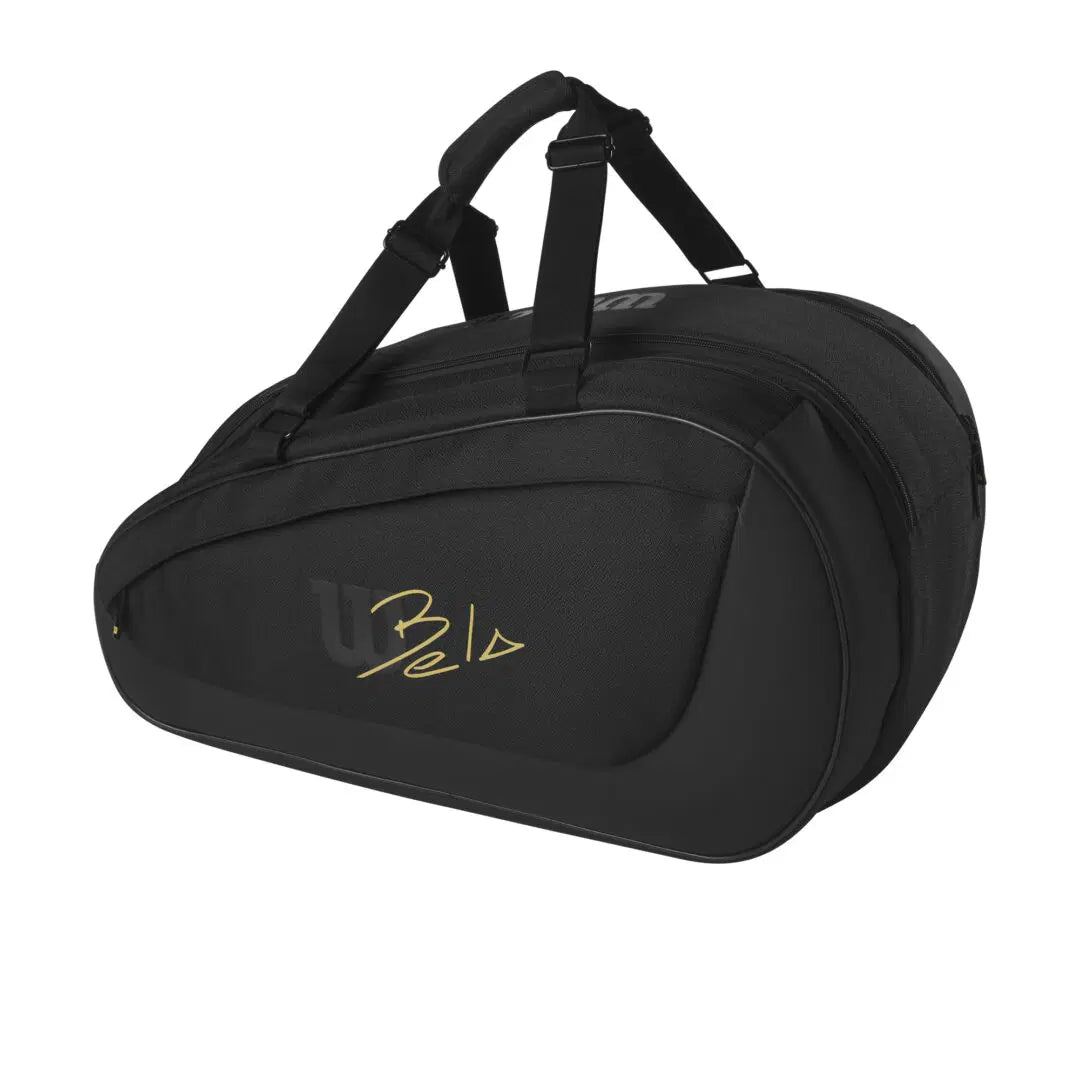 Wilson Padel Bag Bela Super Tour Black/Gold