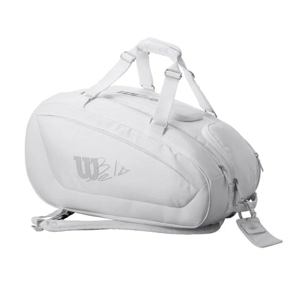 Wilson Padel Bag Bela Super Tour White/Silver