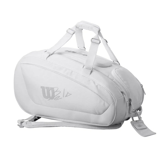 Wilson Padel Bag Bela Super Tour White/Silver