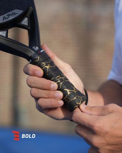 Bold Padel Grips Golden Signature Collection