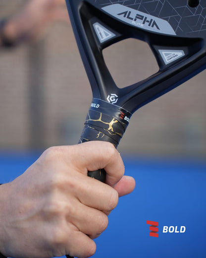 Bold Padel Grips Golden Signature Collection