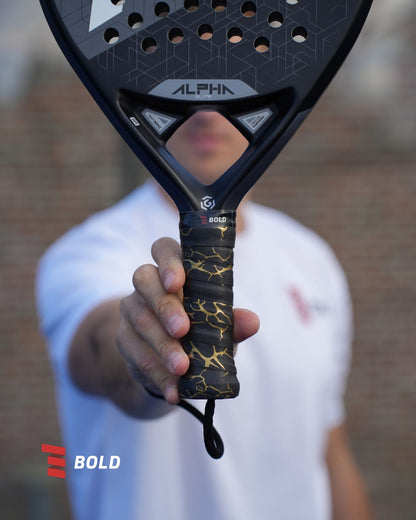 Bold Padel Grips Golden Signature Collection