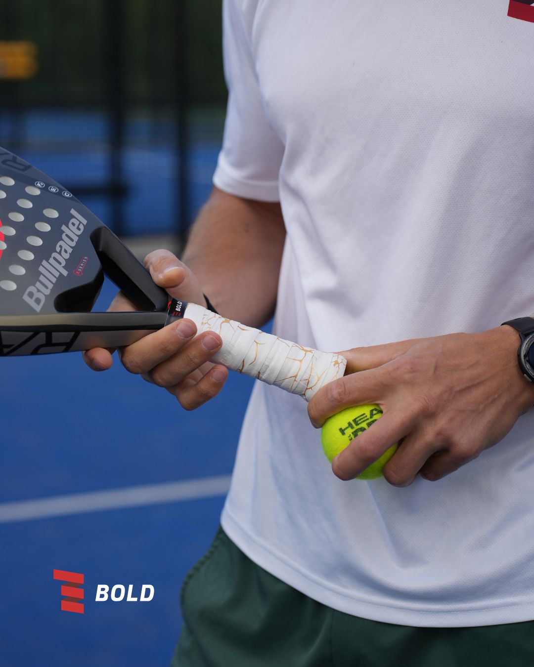 Bold Padel Grips Golden Signature Collection
