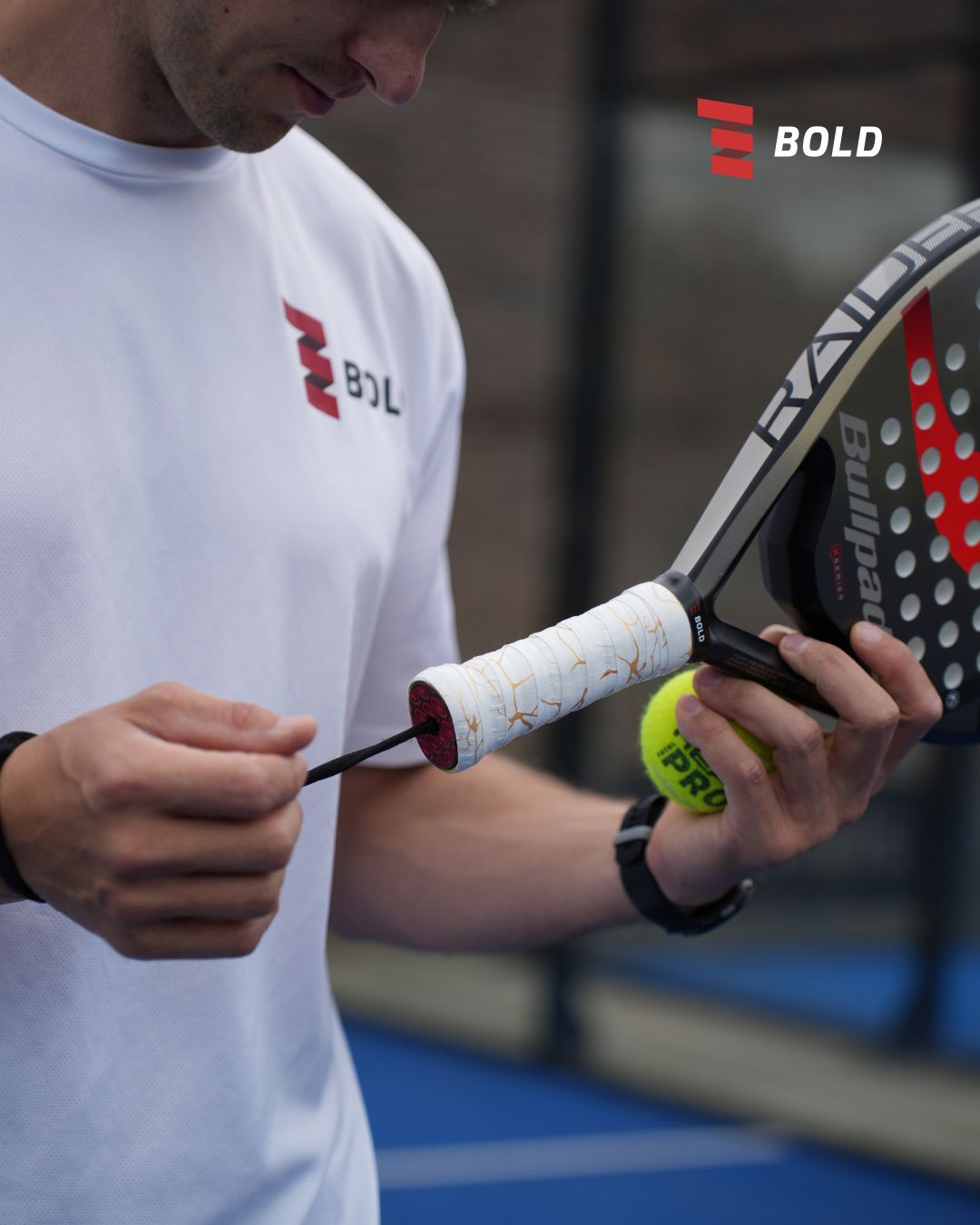 Bold Padel Grips Golden Signature Collection