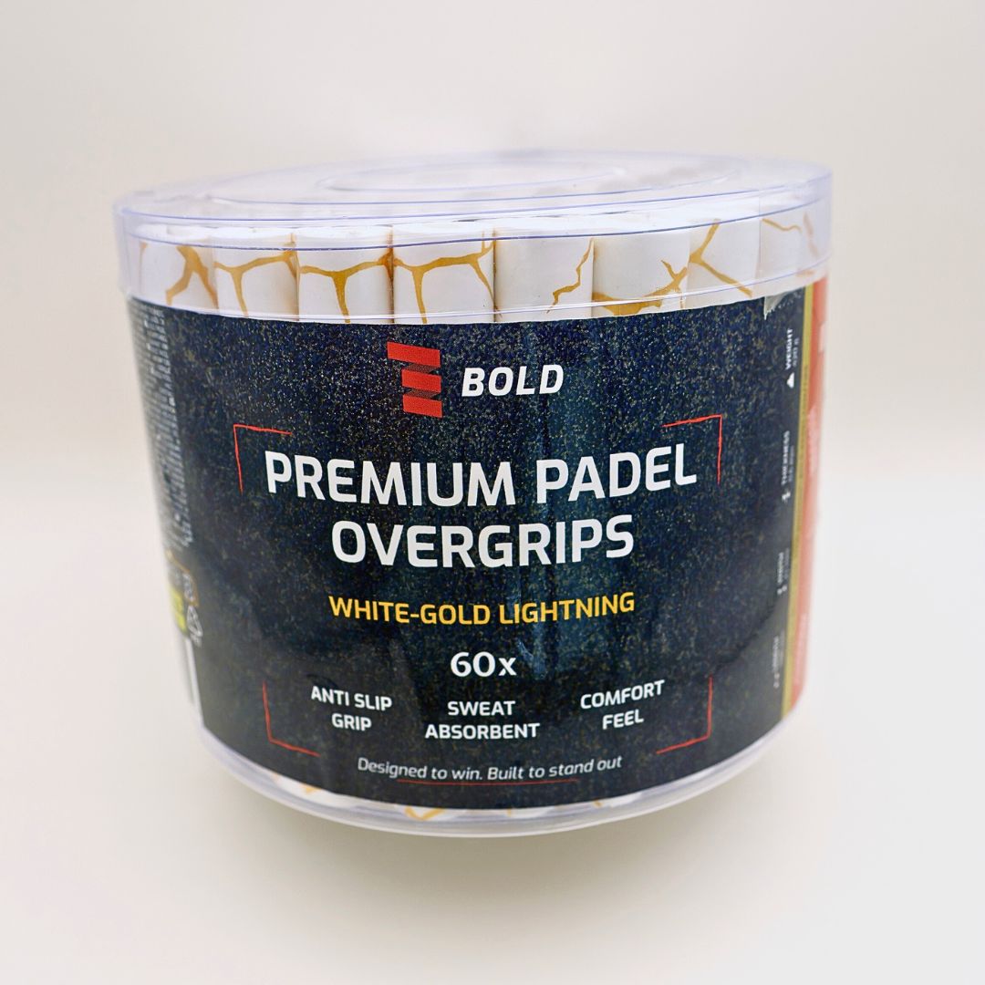 Bold Padel Grips Golden Signature Collection
