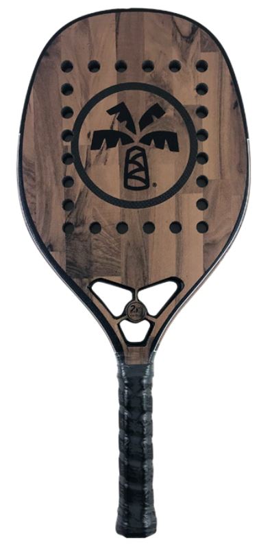 Shitzhu Hand Racket Black Death Vintage - BEACH TENNIS RACKET – Topspin Sportsgear