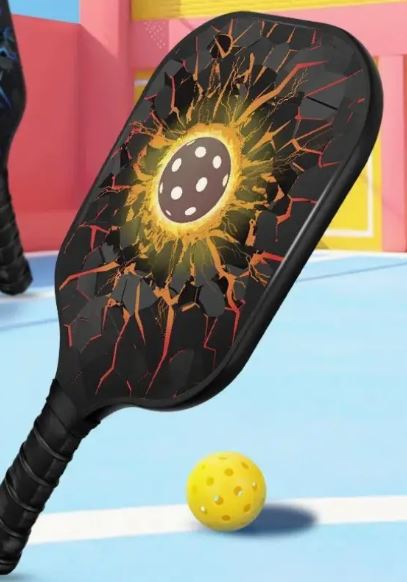 Pickeball Paddle Lava Artistic Ultra-Light T500