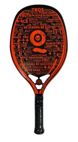 Black Death 3K PRO - ORANGE - BEACH TENNIS RACKET