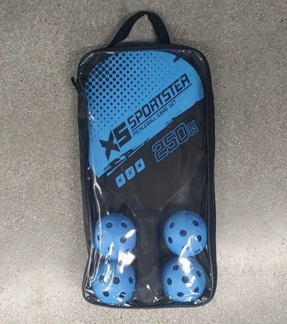 Pickleball Beginner Wooden 2x Paddle Set