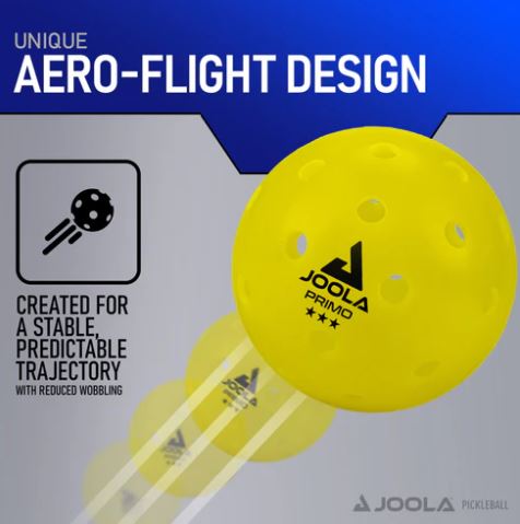 Joola Pickleball Balls Primo 3 Star 4 Pack