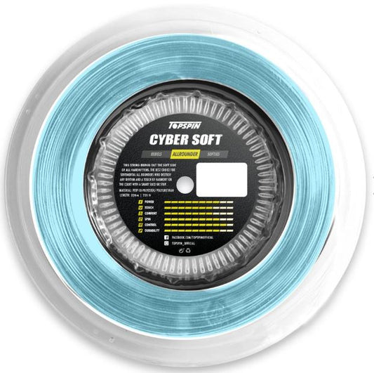 Topspin Racket Strings Cyber Soft 220m