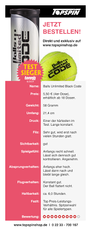 Balls Unlimited 4 Tennis Balls Code Red Tournament