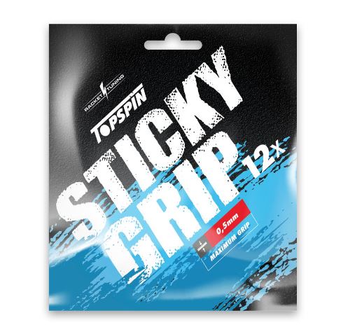 Topspin Racket Overgrip Sticky 12 Pack 0.5mm
