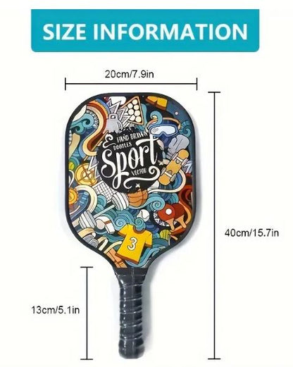 Pickeball Paddle Lava Artistic Ultra-Light T500