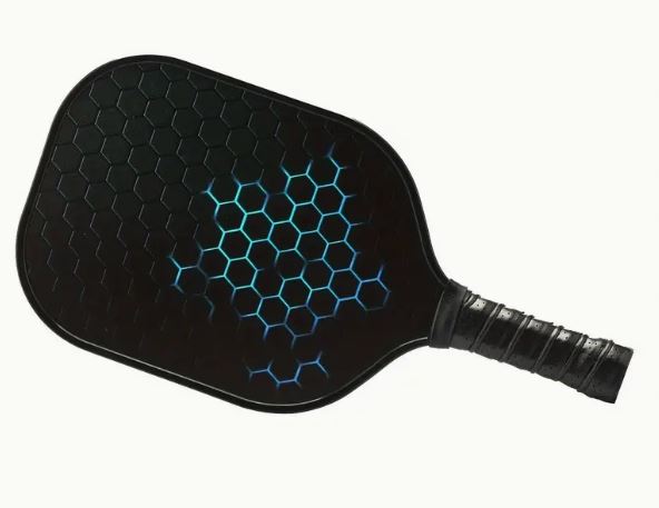 Pickle Ball Paddle Black Honeycomb