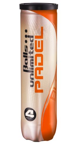 Balls Unlimited Padel Balls 4 Pack