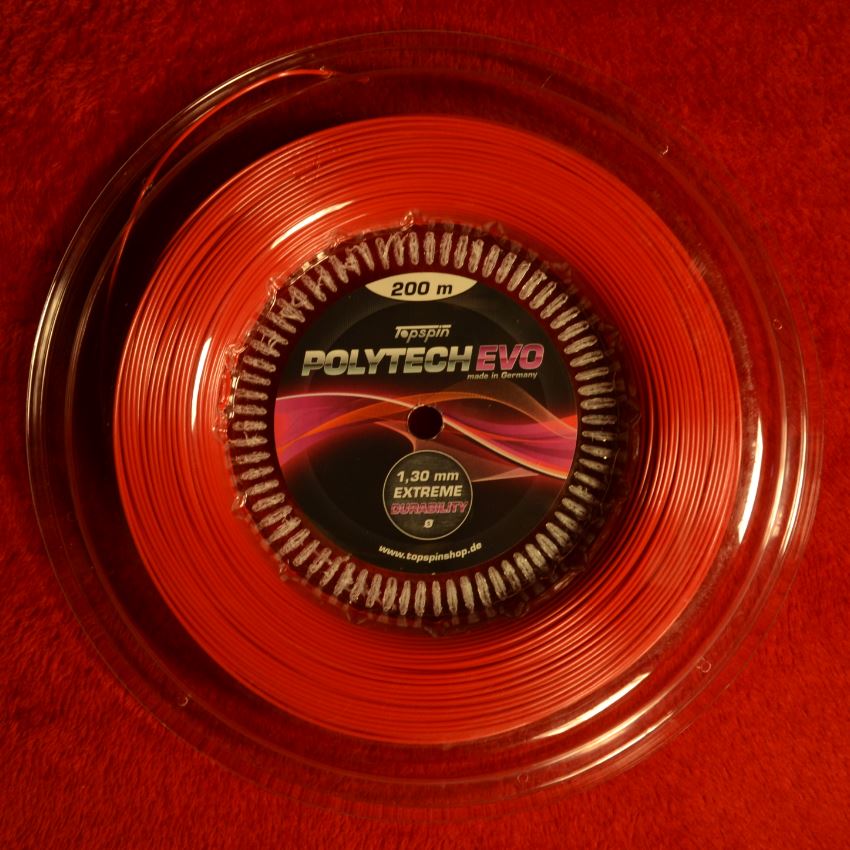 Topspin Racket Strings Polytech Evo 200m