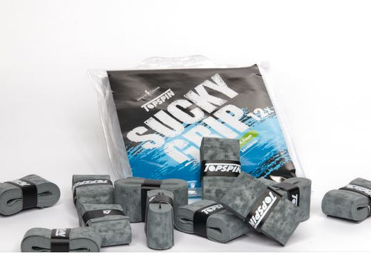 Topspin Racket Overgrip Sucky 12 Pack 0.6mm
