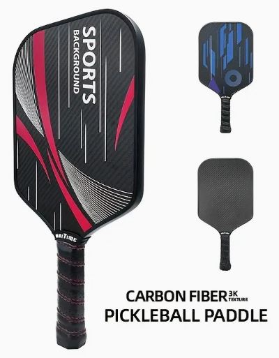 HaiTime Pickleball Paddles 2x Carbon Fibre T300