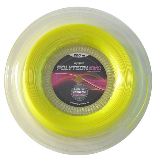 Topspin Racket Strings Polytech Evo 200m