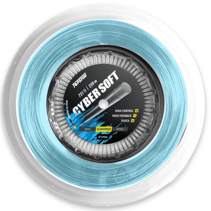 Topspin Racket Strings Cyber Soft 220m