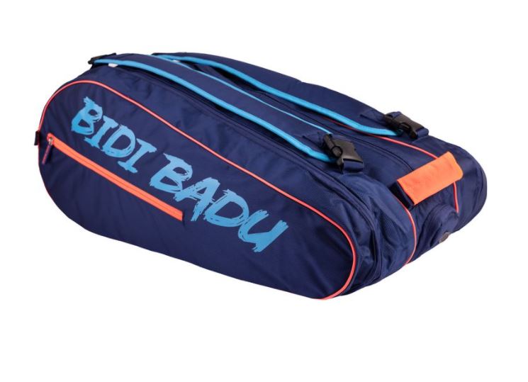 (2ND HAND) Bidi Badu Racket Bag AYO Limited Edition Dark Blue/Flaming Pink