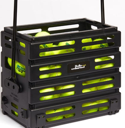 Balls Unlimited Plastic Ball Basket with Wheels