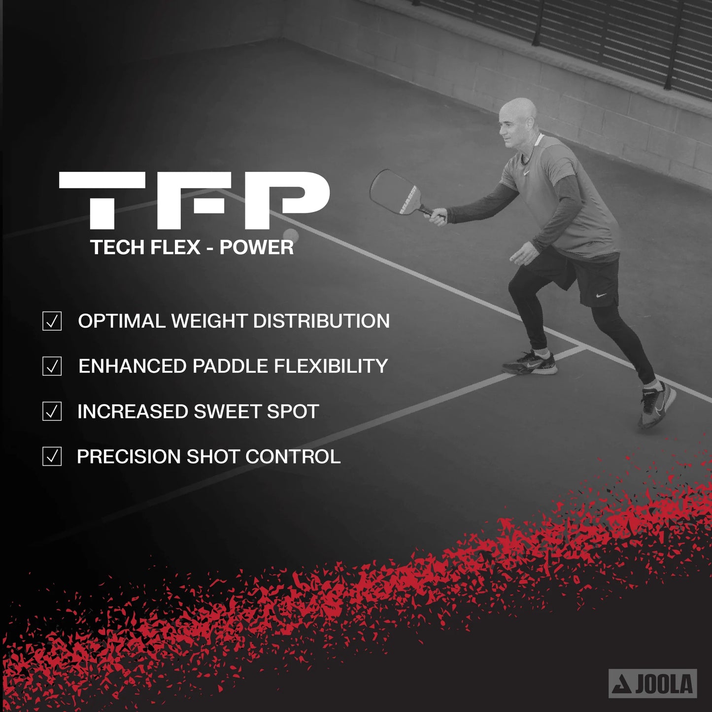 Joola Pickleball Paddle Agassi Pro