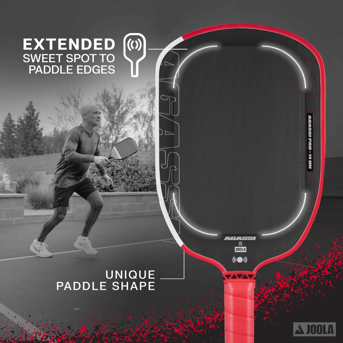 Joola Pickleball Paddle Agassi Pro