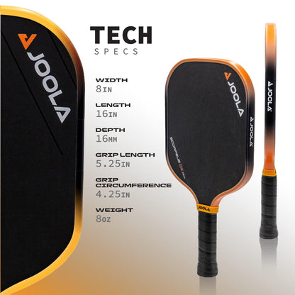 Joola Pickleball Paddle Collin Johns Scorpeus 3S 16mm